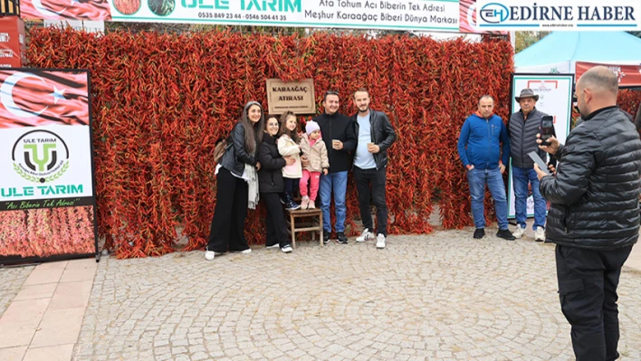 Karaağaç acı biberi güzel anılara fon oldu