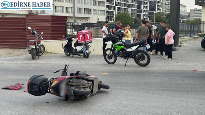 Kazaya karışan sürücü aracını bırakıp kaçtı