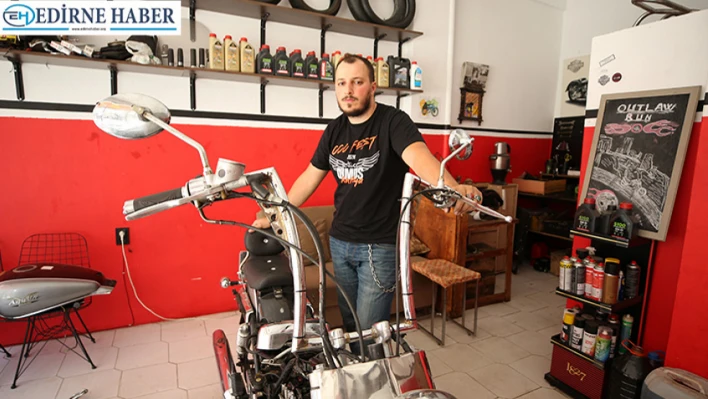 'Kendi motosikletimi tamir edeceğim derken dükkân açtım'