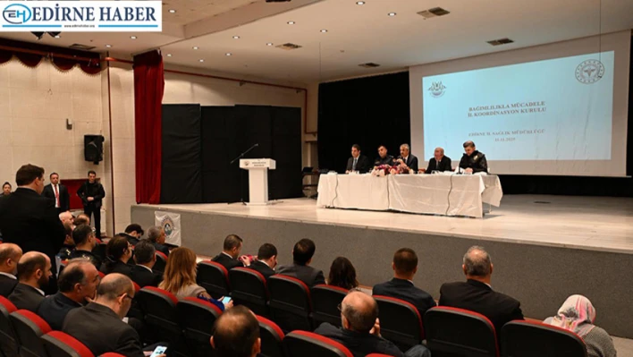 Keşan'da uyuşturucuyla mücadelede ortak adım