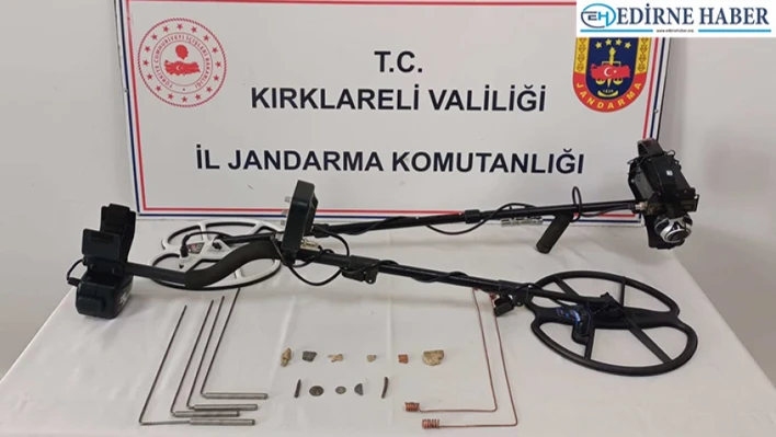 Kırklareli'nde Roma dönemine ait gümüş ve bronz sikke ele geçirildi