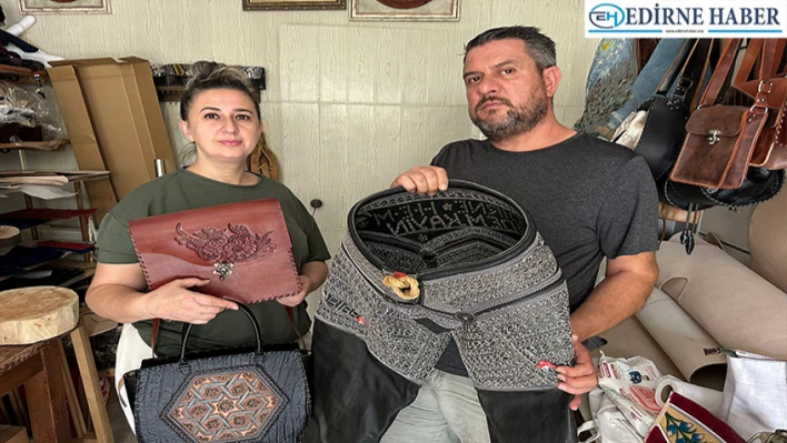 Kıspetten Osmanlı motifli çantalara