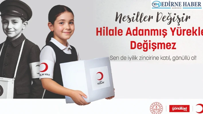 Kızılay haftası, okullarda kutlanacak