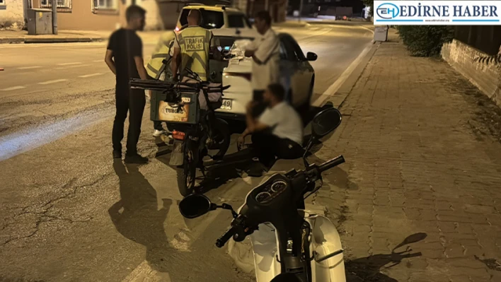 Kontrol noktasından kaçmaya çalışan sürücüler polislerce yakalandı