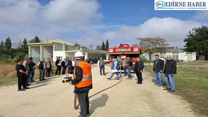 Kursiyerler belge için ter döktü iş kamyonu sınavı yapıldı