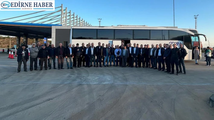 Lalapaşa Ziraat Odası'ndan Bursa Tarım Fuarı gezisi