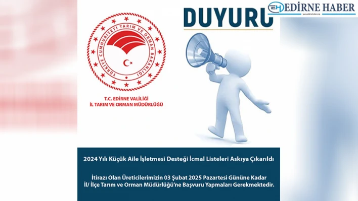 Listeler askıya çıktı