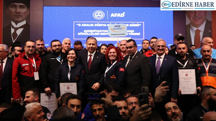 MAG AME Edirne Temsilciği akreditasyon sertifikasını aldı