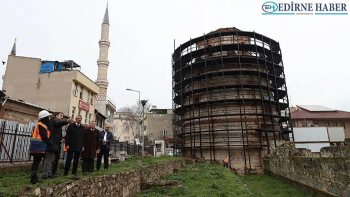 Makedon Kulesi'nin ikinci etap çalışmaları sürüyor