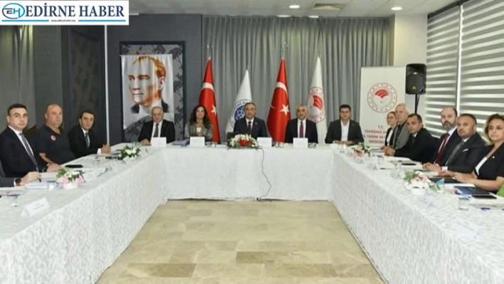 Meriç-Ergene Havzası'nda suyun geleceği masaya yatırıldı