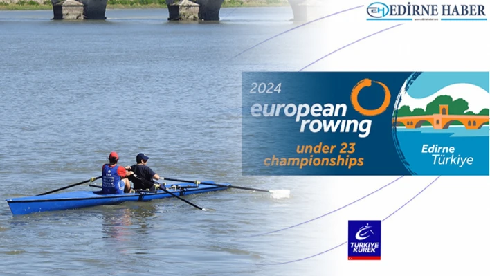 Meriç Nehri'nde yapılacak Avrupa Kürek Şampiyonası'nın logosu belirlendi