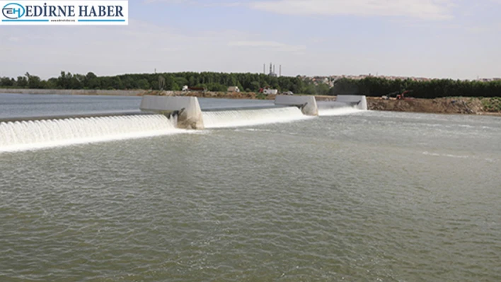 Meriç Nehri'ndeki hidroelektrik santralinde yapılan su tutulması tarımsal faaliyetleri olumsuz etkilemiyor