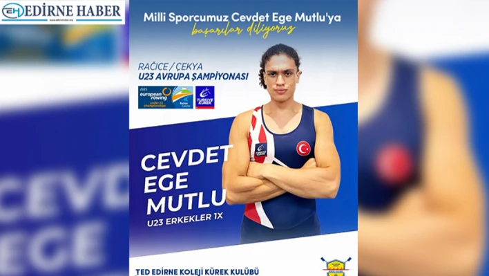 Mutlu, şampiyonada Türkiye'yi temsil edecek