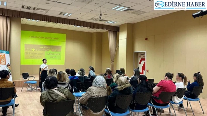 Obezite Günü'nde Farkındalık Eğitimi Verildi