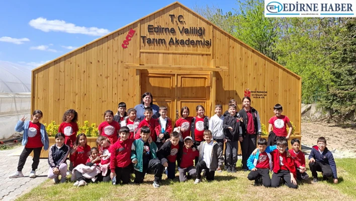 Öğrenciler Tarım Akademisi'ni ziyaret etti