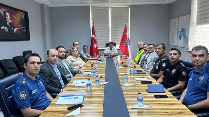 'Okul Güvenliği Toplantısı' gerçekleştirildi