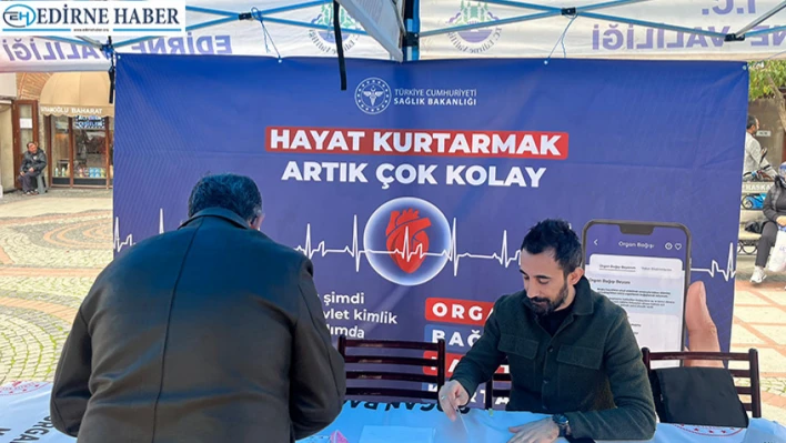 Organ Bağışı bilgilendirme standı kuruldu