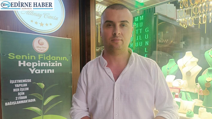 Örnek projesiyle her işlem fidana dönüşüyor