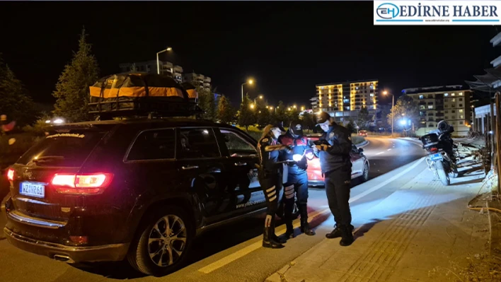 Polis ekipleri asayiş ve trafik denetimi yaptı