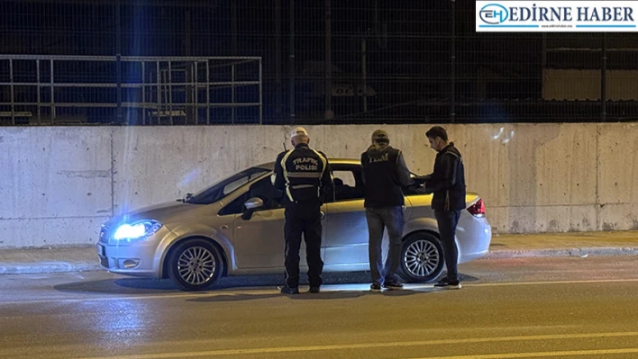 Polis ekipleri asayiş ve trafik denetimi yaptı