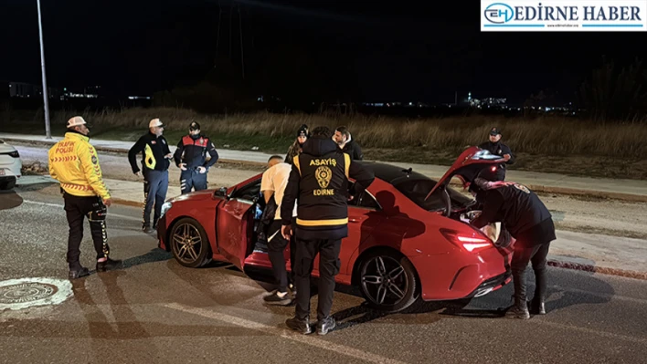 Polis ekiplerinden asayiş ve trafik denetimi