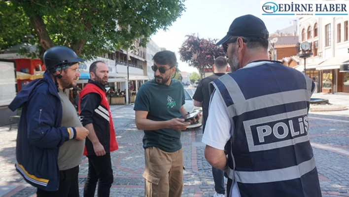 Polis ekiplerinden bayram öncesi sıkı denetim