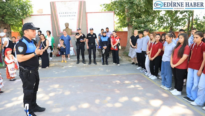 Polislerden öğrencilere 'serinlemek için nehirlere girmeyin' uyarısı