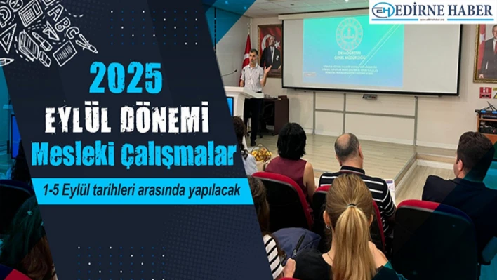 Program değişikliği olan alanlarda öncelikli eğitim