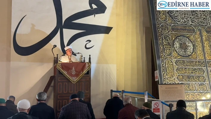 Ramazanın ilk cuma namazı kılındı