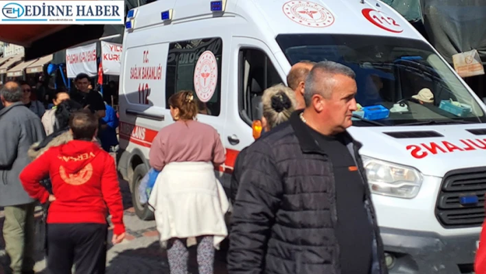 Saraçlar Caddesi'nde çocuklar arasında kavga