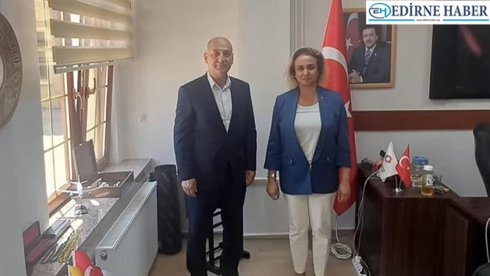 Sarı'dan Sanayi ve Teknoloji İl Müdürü'ne hayırlı olsun ziyareti