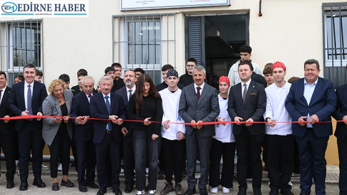 Saros Gastronomi Merkezi törenle açıldı