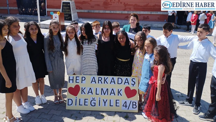 Şehit Asım İlkokulu'nda mezuniyet coşkusu
