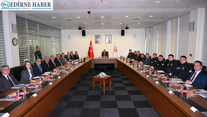 Sınır Kapıları Koordinasyon Toplantısı yapıldı