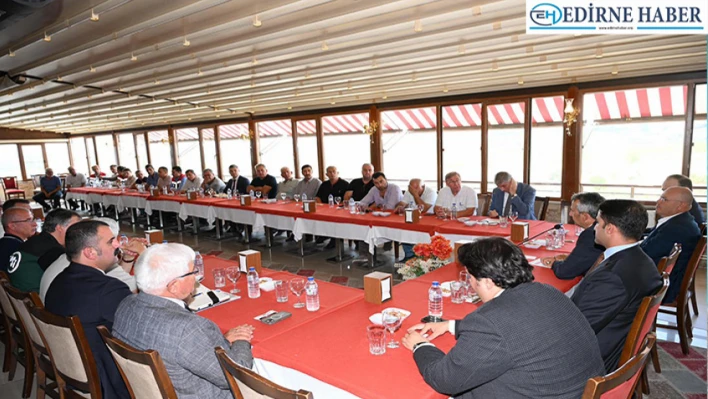 Su yönetimi değerlendirme toplantısı düzenlendi