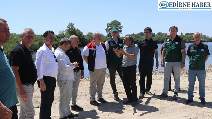 Sulama istasyonları incelendi