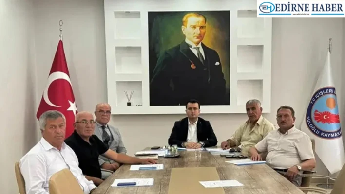 Süloğlu'nda köylere hizmet götürme birliği toplantısı yapıldı
