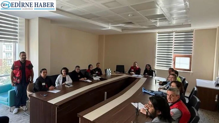 Sultan 1. Murat Devlet Hastanesi'nde yangın tatbikatı gerçekleştirildi