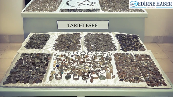 Tarihi eser niteliğinde 12 bin 770 sikke ve obje ele geçirildi