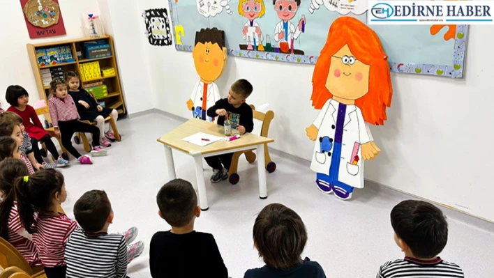 TED Edirne Koleji Anaokulunda  'Bilimle Keşif Zamanı'