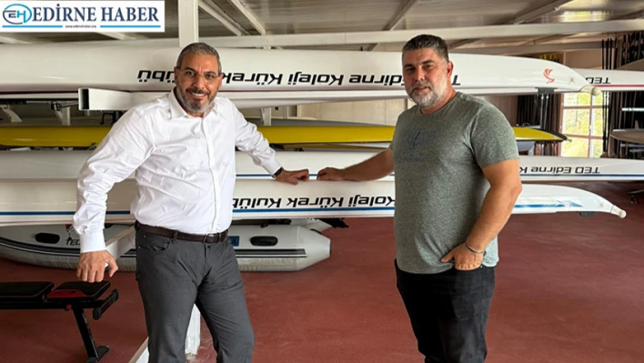 TED Edirne Koleji Kürek Kulübü Mumcuoğlu'nu renklerine bağladı