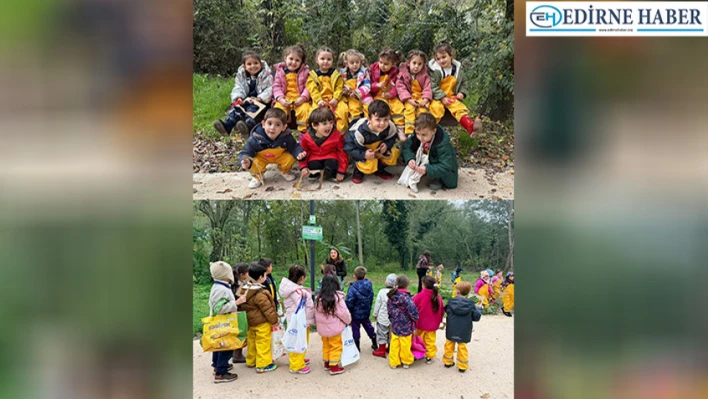 TED Edirne Koleji miniklerinden doğaya yolculuk