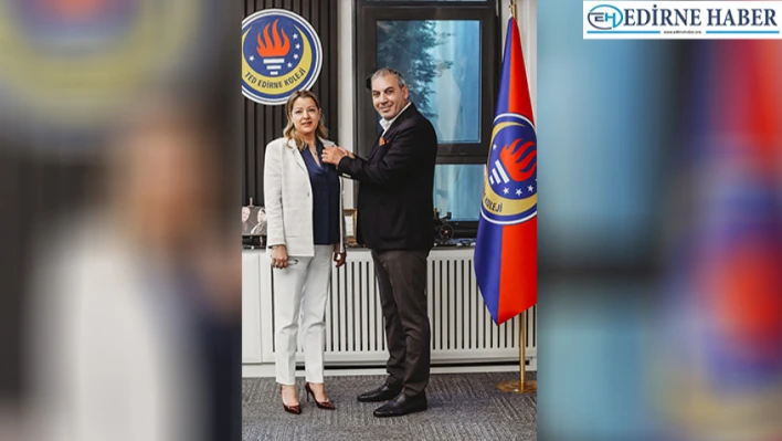 TED Edirne Koleji'nde yeni dönem: Özgür Akas genel koordinatör olarak atandı