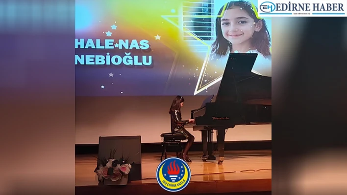 TED Edirne Koleji Öğrencisi Bursa'daki Müzik Festivali'nde Sahne Aldı