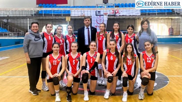 TED Edirne Koleji Yıldız Kız Voleybol Takımı Finale Yükseldi