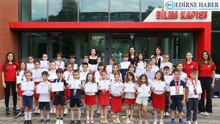 TED Edirne Koleji yüzmede zirvede!