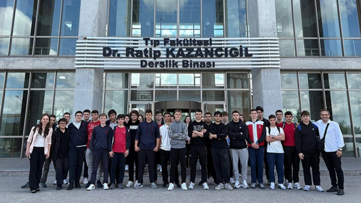 TED'li öğrencilerden Trakya Üniversitesi Tıp Fakültesi'ne ziyaret