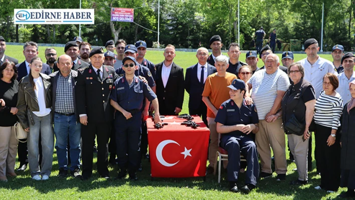Temsili askerlik heyecanı yaşadılar