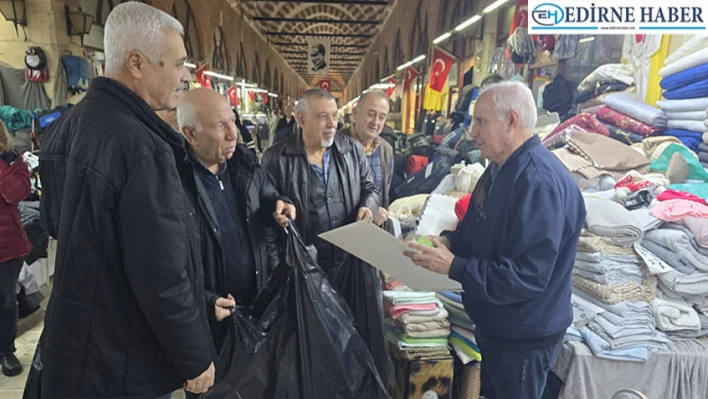 Terziler Odası'ndan esnafa geleneksel ziyaret