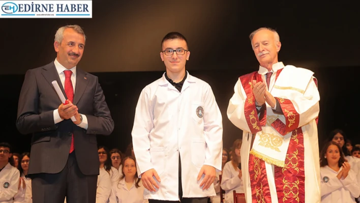 Tıp Fakültesi birincisi TED Edirne Koleji'nden
